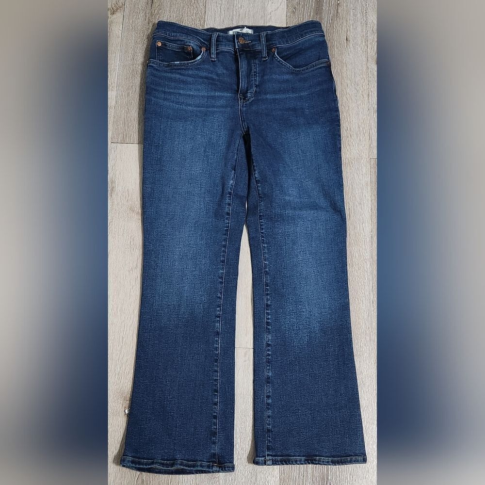 Madewell Dark Blue Bootcut Jeans